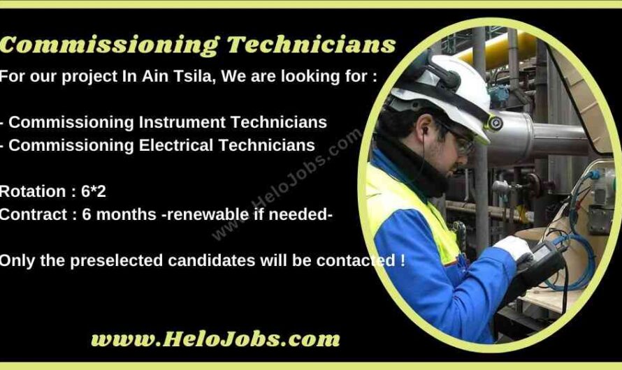 Electrical and Instrument Commissioning Technicians Jobs
