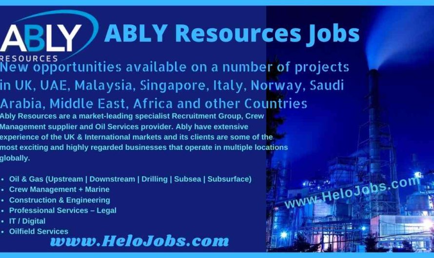 Ably Resources Oil and Gas Jobs Worldwide
