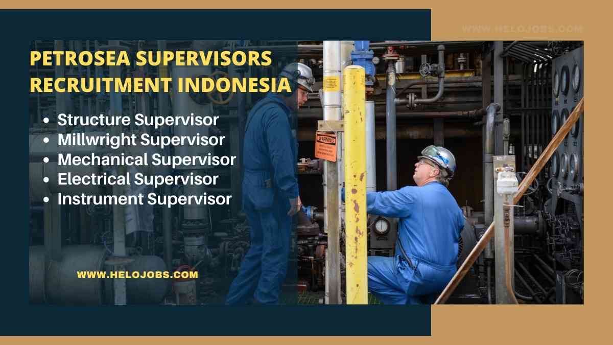 PETROSEA SUPERVISORS JOBS INDONESIA