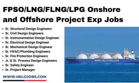 FPSO/LNG/FLNG/LPG Onshore and Offshore Project Exp Jobs